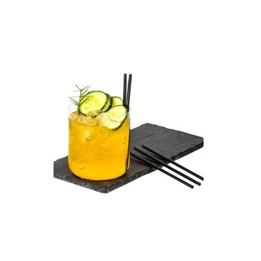 Siyah Kıl Pipet (3.5mmx19cm) - 