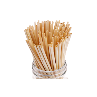 Buğday Sapı Pipet L: 20 cm W: 5 / 6 mm - 