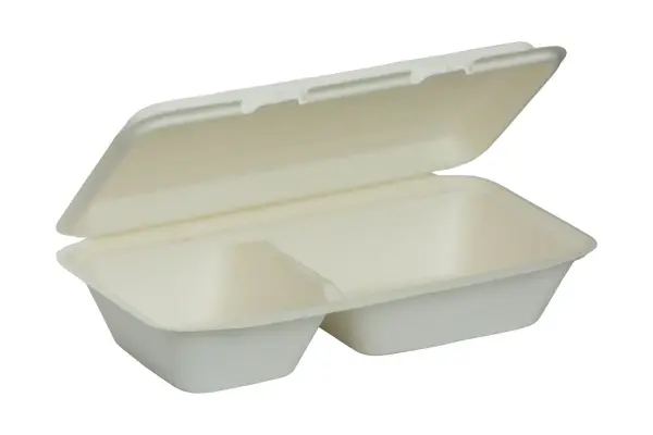 Ekolojik Kapaklı Tabak 2 Gözlü 1200 ml - 1