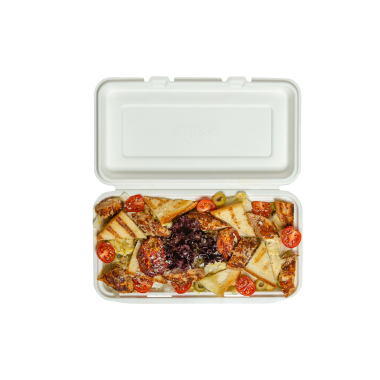 Ekolojik Kapaklı Tabak Tek Gözlü 1000 ml - 3
