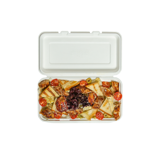 Ekolojik Kapaklı Tabak Tek Gözlü 1000 ml - 3