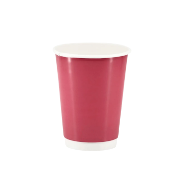 Karton Bardak Pembe 14 oz Double Wall - Afilicup
