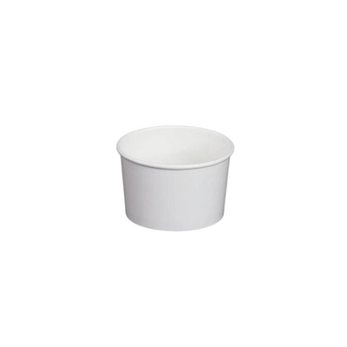 Karton Dondurma Kasesi 230 cc Beyaz - Afilicup