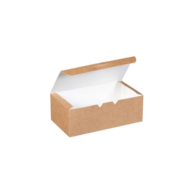 Kraft Karton Nugget Kutusu Küçük 12x8x6 cm - 