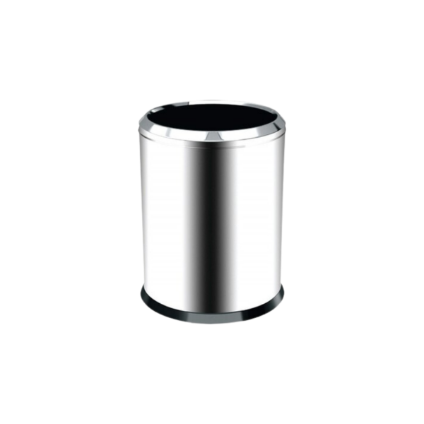 Krom Çemberli Çöp Kovası 45 lt - 1