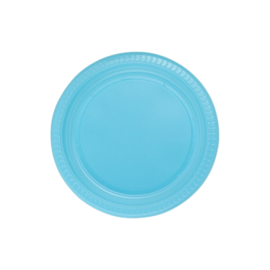 Mavi Plastik Tabak 25'li - 