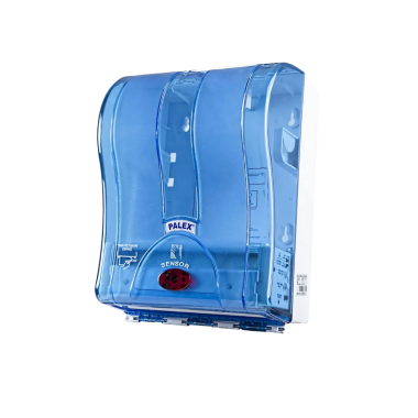 Palex Prestij Şeffaf-Mavi Otomatik Havlu Dispenseri 21 Cm - 