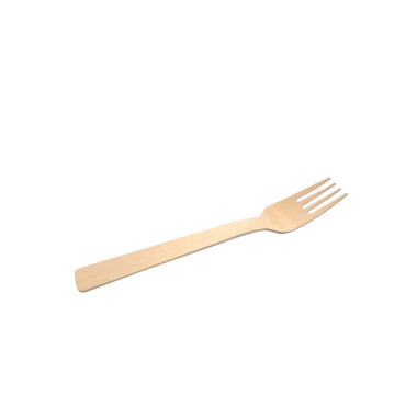 Tahta Bambu Çatal 17 cm - 